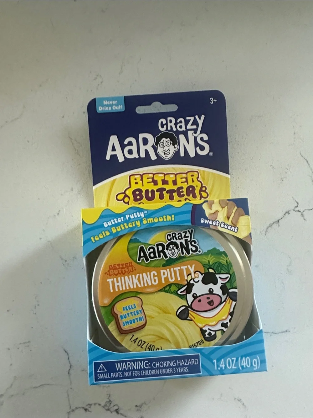 Better Butter Thinking Putty - Yellow